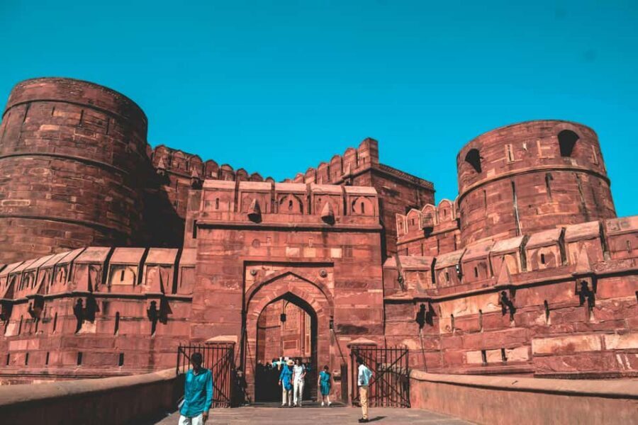Agra Fort: Guided UNESCO Heritage Walking Tour - Musamman Burj: the bittersweet pause tied to the Taj view