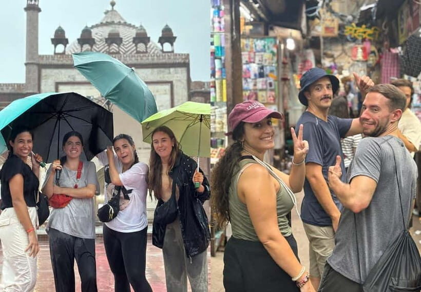 Agra: Street Food Walking Tour, Spice Market, & Tuk-tuk Ride - Kinari Bazaar Market Lanes: Textiles, Jewelry, and Browsing Like a Local
