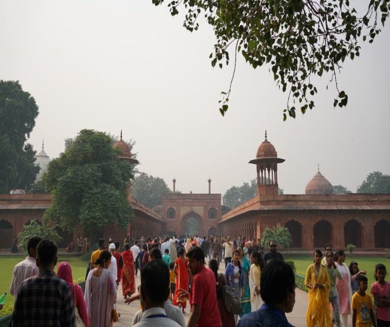 Fast-track entry into taj mahal with entrance included. - Your local guide handles tickets and express security