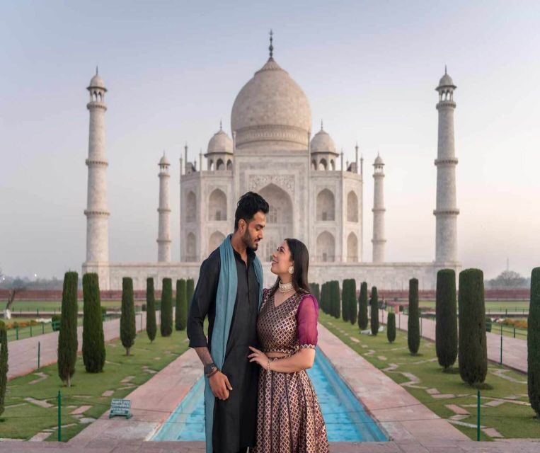 Fast-track entry into taj mahal with entrance included. - After Taj Mahal: ending at Agra, with optional follow-up sights