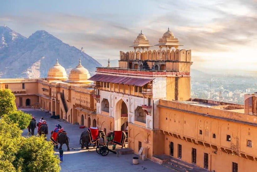 From Delhi: Private Full-Day Jaipur Highlights Tour - Amber Fort: skip-the-line entry and a guide who makes it click