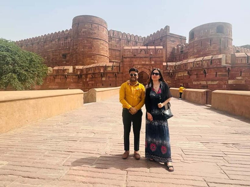 From Delhi: Taj Mahal Sunrise & Agra Tour with Tickets - Agra Fort: Akbar’s Fortress in Red Sandstone
