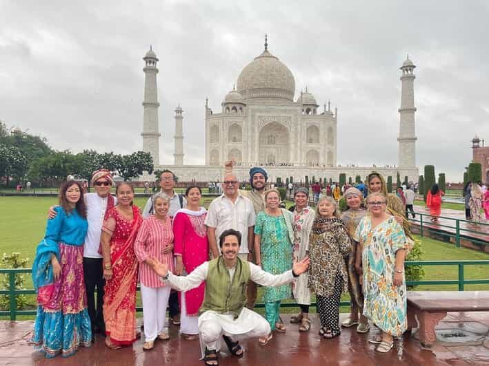 From Delhi: Taj Mahal Sunrise & Agra Tour with Tickets - From Delhi in an Air-Conditioned Private Car