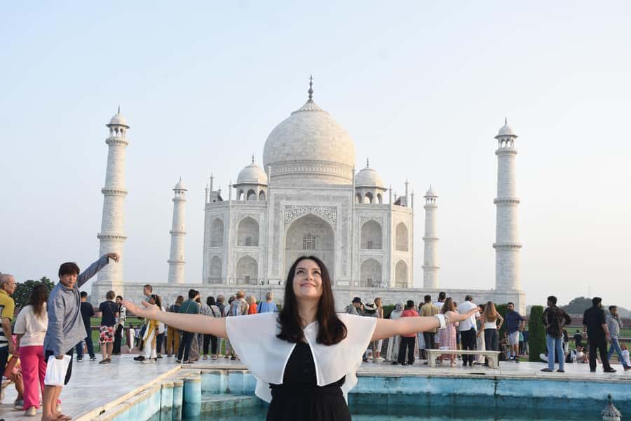 Same Day Agra/Taj Mahal Tour from Delhi – All Inclusive - Mehtab Bagh rear view or a marble inlay workshop: choose your afternoon mood
