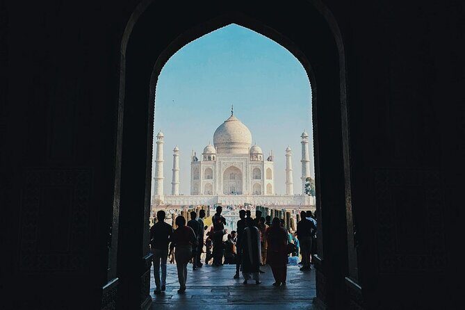 Taj Mahal, Agra Fort & Baby Taj same Day Tour from Delhi by Car - Mehtab Bagh: seeing the Taj from a different side
