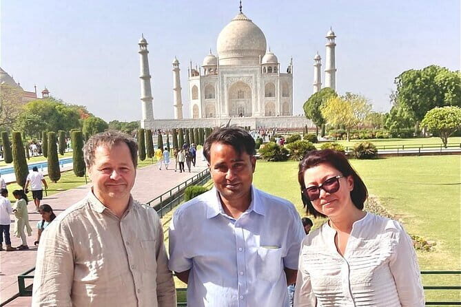 Taj Mahal Sunrise Tour & Full day Agra With Local Guide - Pickup and A/C car comfort: the real value of planning