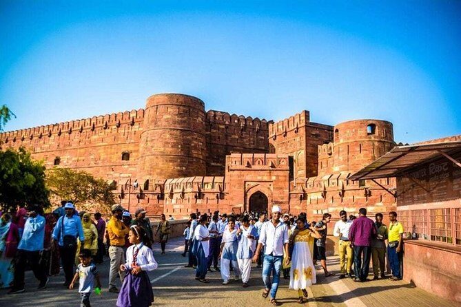 Taj with mausoleum and Agra fort visits : Choose Your Option - Price and value: what $27.97 is buying you